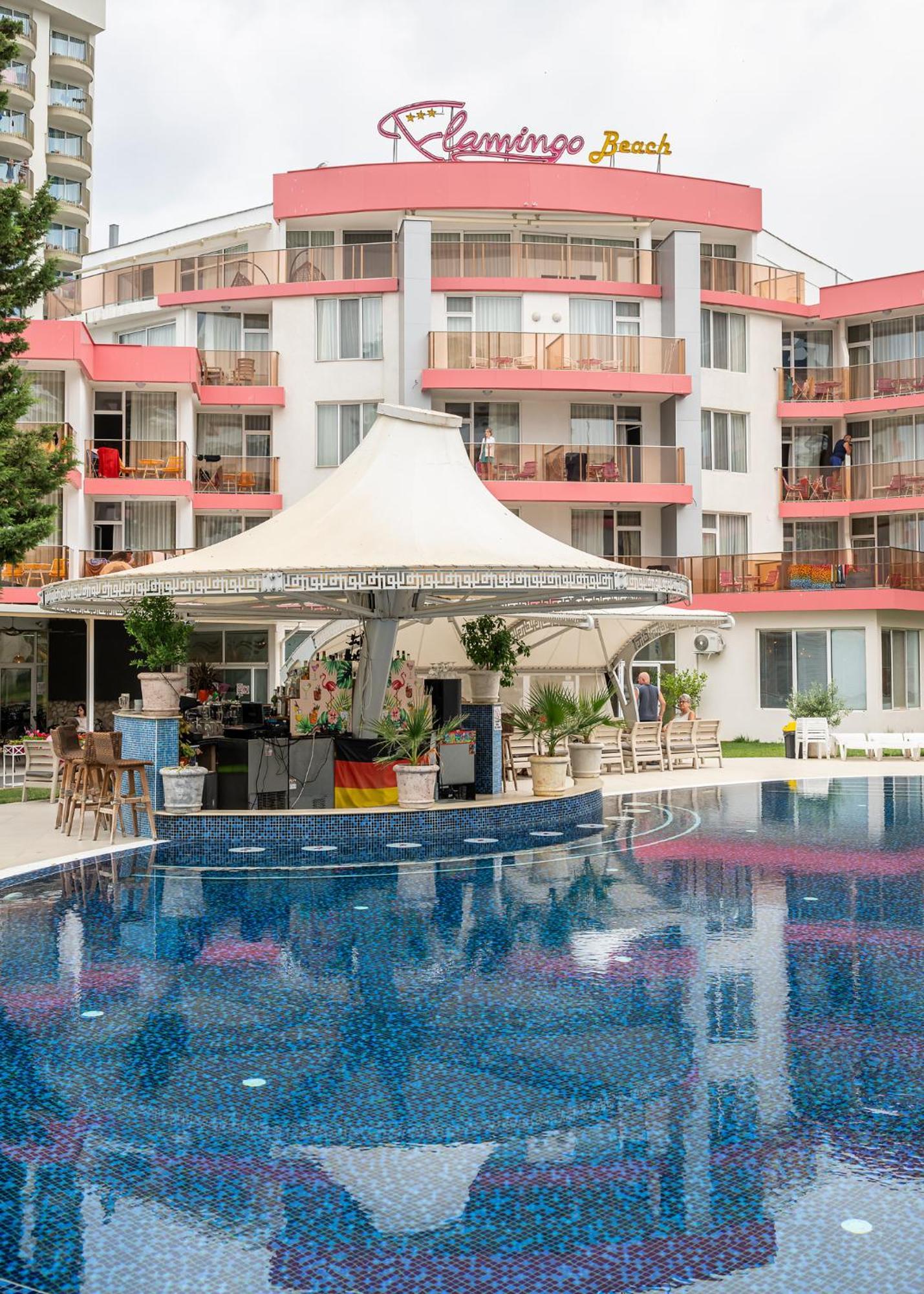 Flamingo Beach Hotel Slăntjev Brjag Exteriör bild